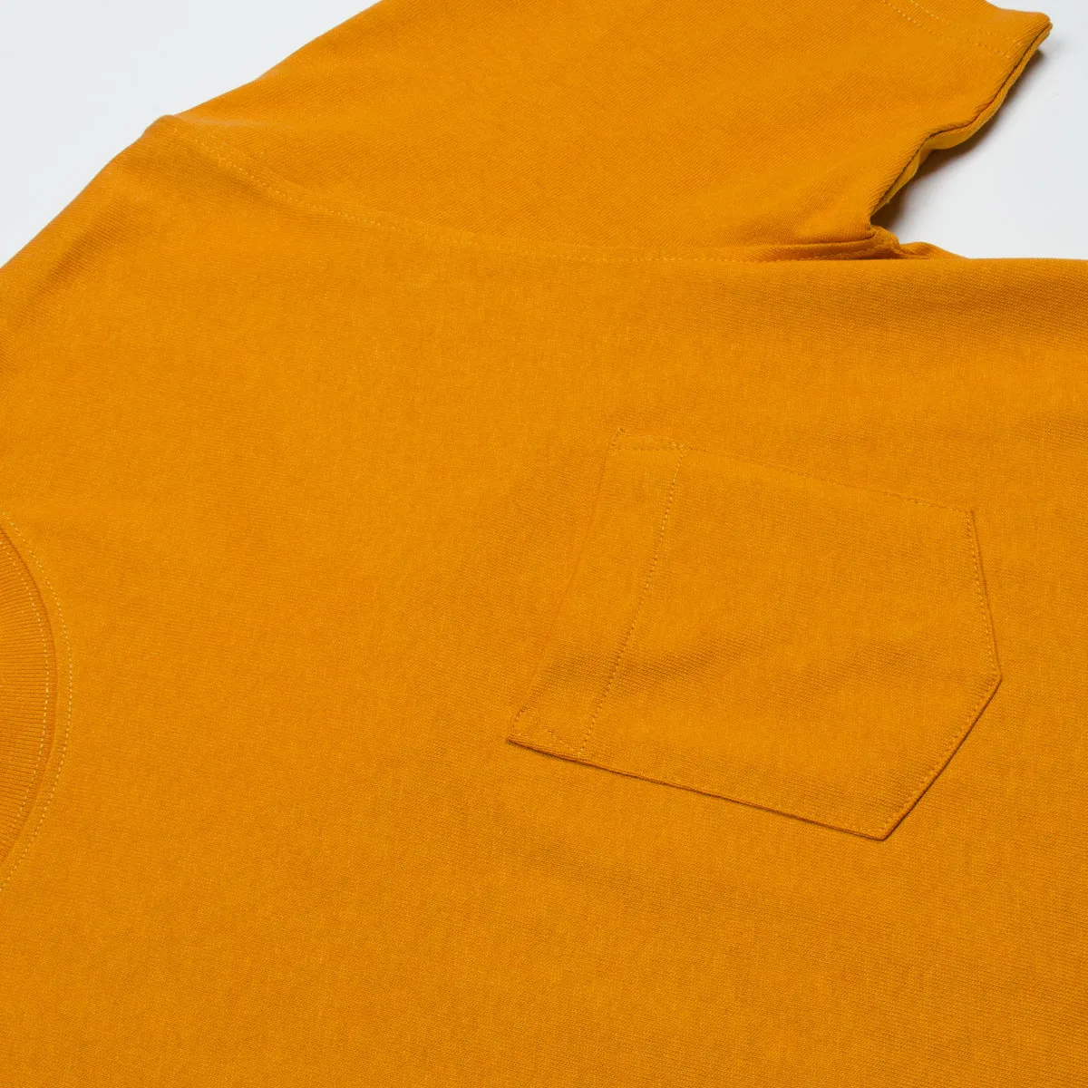 Norse Projects - Johannes Pocket T-shirt - Cadmium Orange