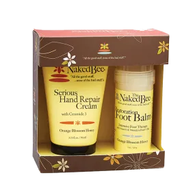 Orange Blossom Honey Hands & Feet Gift Set by Naked Bee