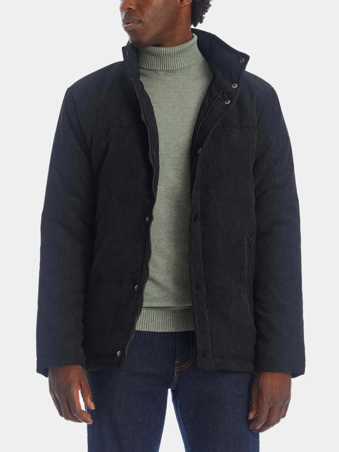 Padded Corduroy Coat