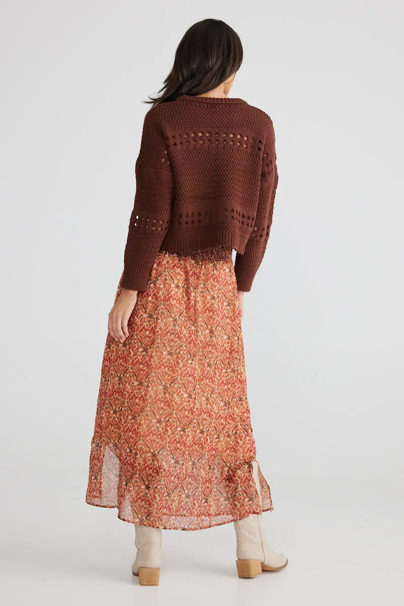 Ryder Chocolate Knit