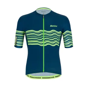 Santini Tono Profilo Jersey - Fluo Green