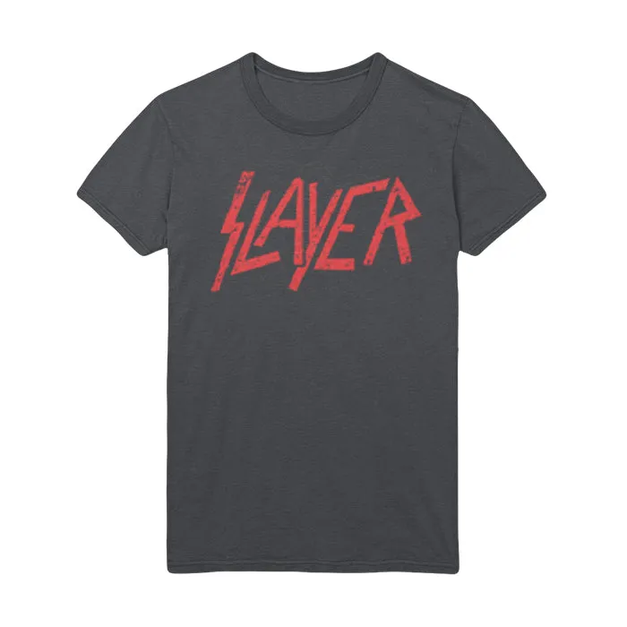 Slayer Distressed Logo T-Shirt