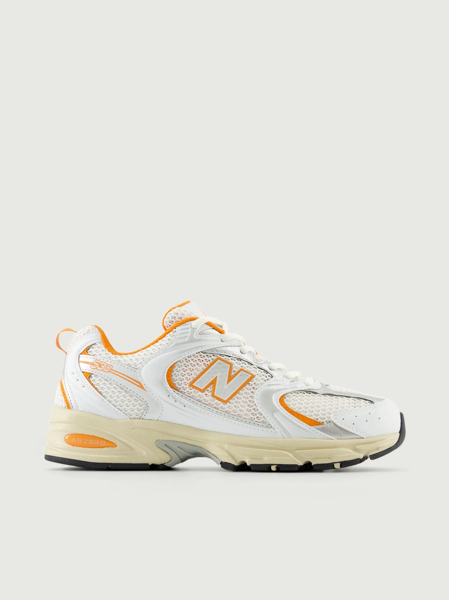 SNEAKER NEW BALANCE 530 BIANCO E ARANCIO