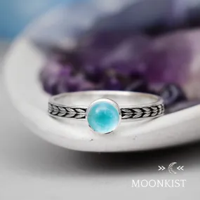 Sterling Silver Arrow Gemstone Promise Ring  | Moonkist Designs