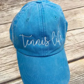 Tennis Life Baseball Hat