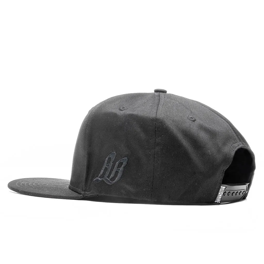 Terra Snapback Hat - Black