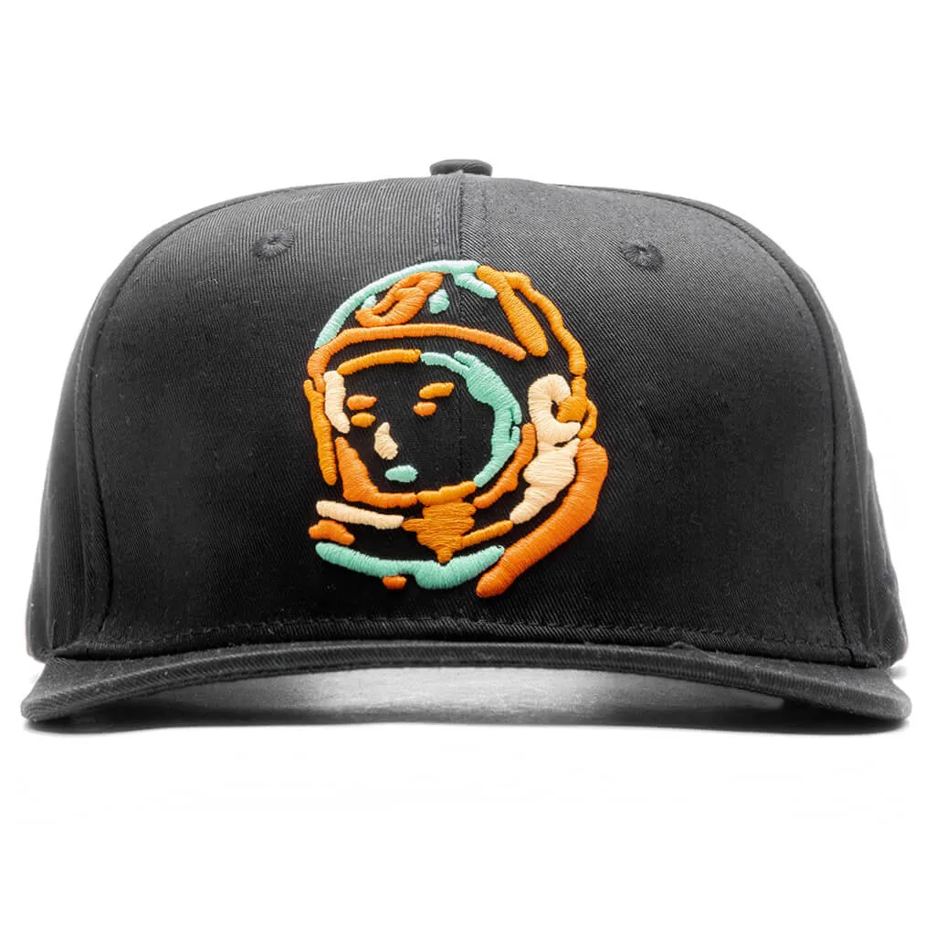 Terra Snapback Hat - Black