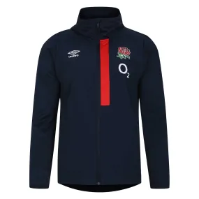 Umbro Men's England Rugby Hooded Jacket 23/24 - Navy