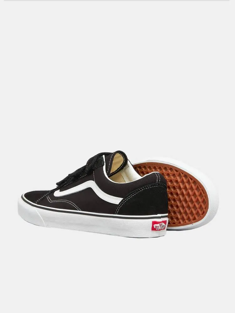 Vans Old Skool V (Suede/Canvas) - Black / True White