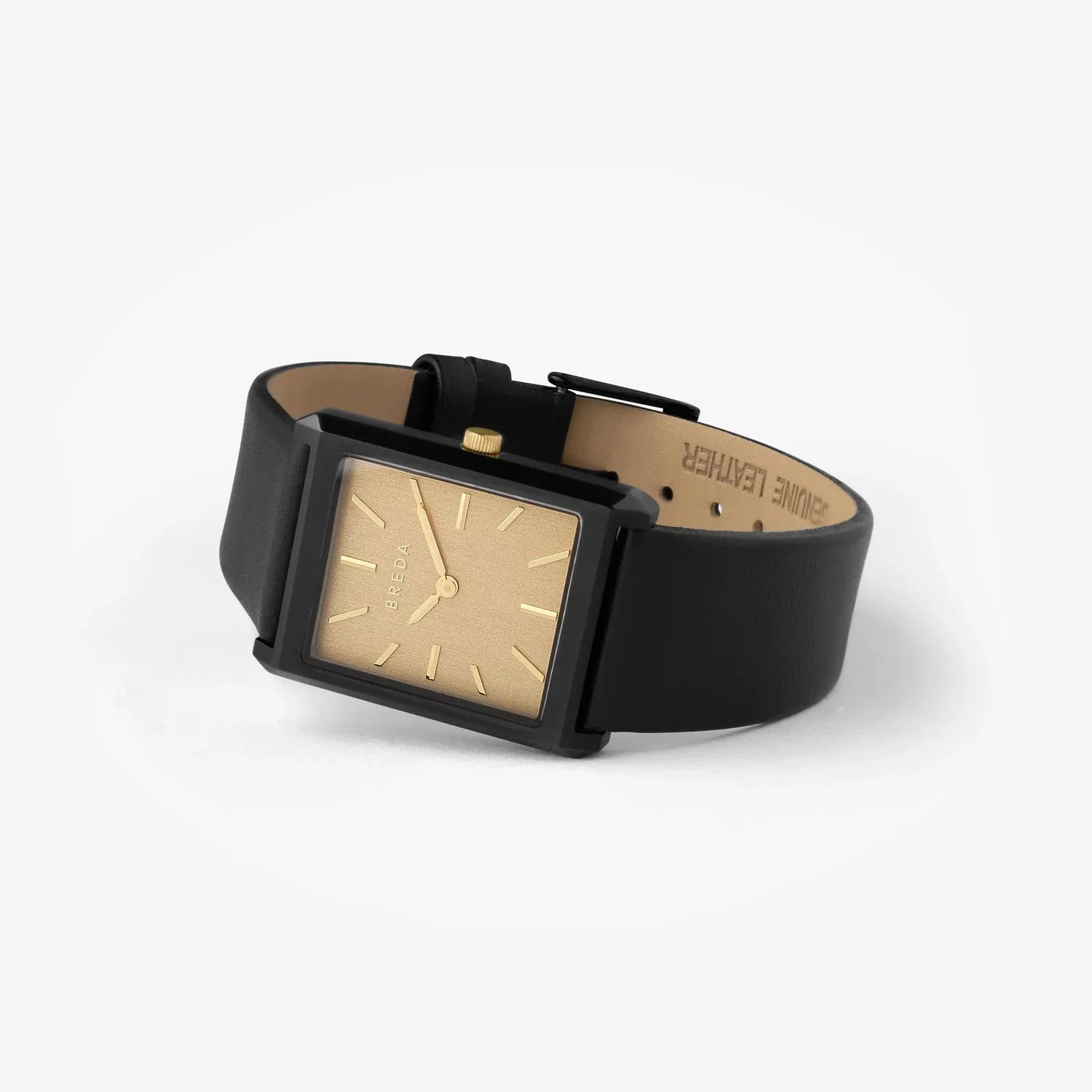 Virgil Leather Band Watch